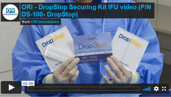 Instructional video for an overview of the ORI DropStop
